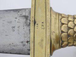 AMES MFG CO CHICOPEE MASS Foot Artillery Sword