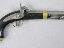 French Model 1822 Percussion Service Pistol