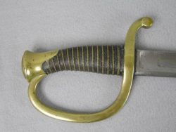 French 1829 Mounted Artillery Saber