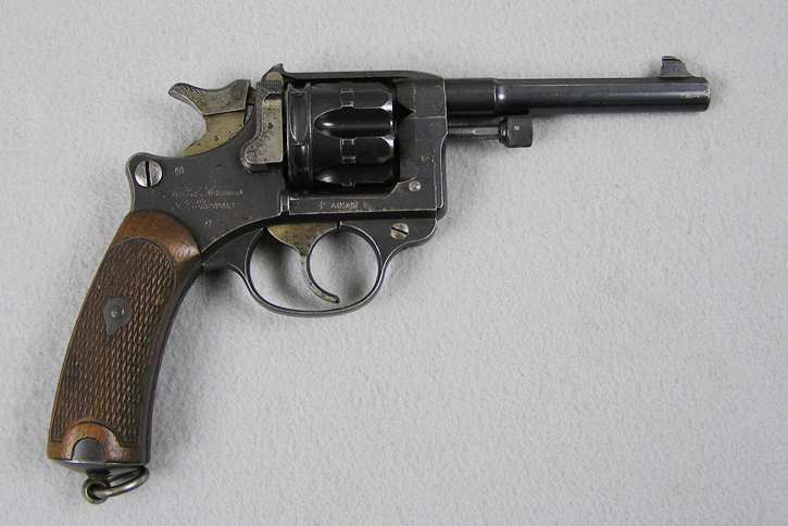 French Model 1892 Service Revolver With Holster