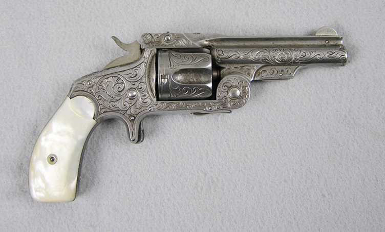 S&W Baby Russian Factory engraved