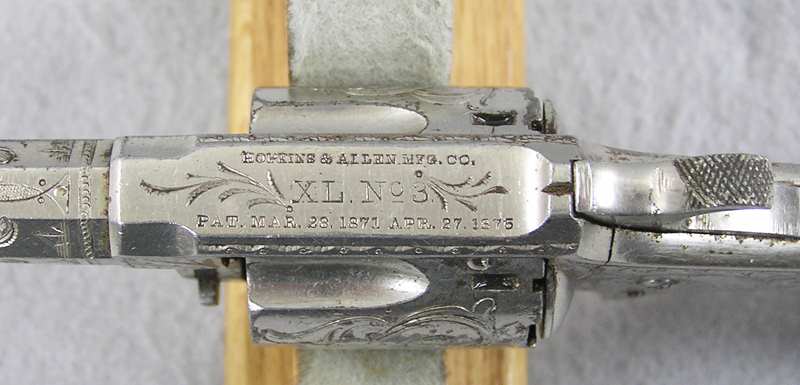 Hopkins & Allen XL No 3 Factory Engraved 32 RF | 1898andB-4.com