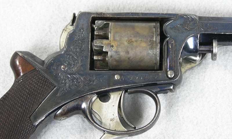 William Tranter 36 Caliber Single Trigger D.A. Revolver