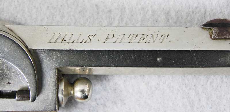 Hills Patent 6 shot D.A. 32 Colt caliber revolver