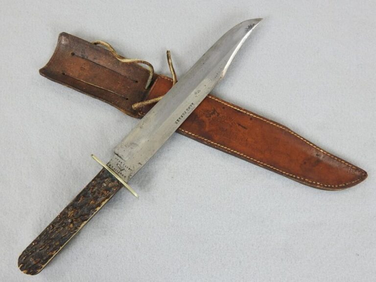 E.T Allen Bowie Knife San Francisco 18781899 13 5/8”