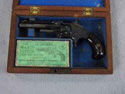 S&W Model No.1 Third Issue 22RF W/Wood Case
