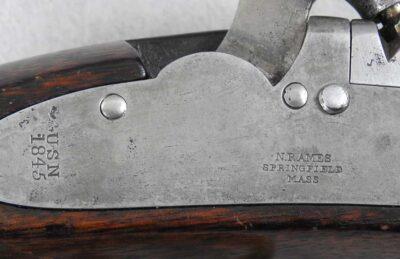 N.P. Ames 1842 USN 1845 bbl 1844 rp/p breach