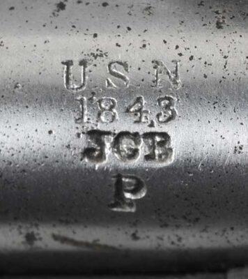 N.P. Ames 1842 USN 1843 lock & breach JCB/P