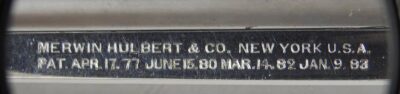 Merwin Hulbert D.A. 38